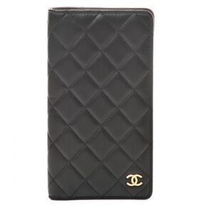 Chanel Black Quilted Agenda Cover
